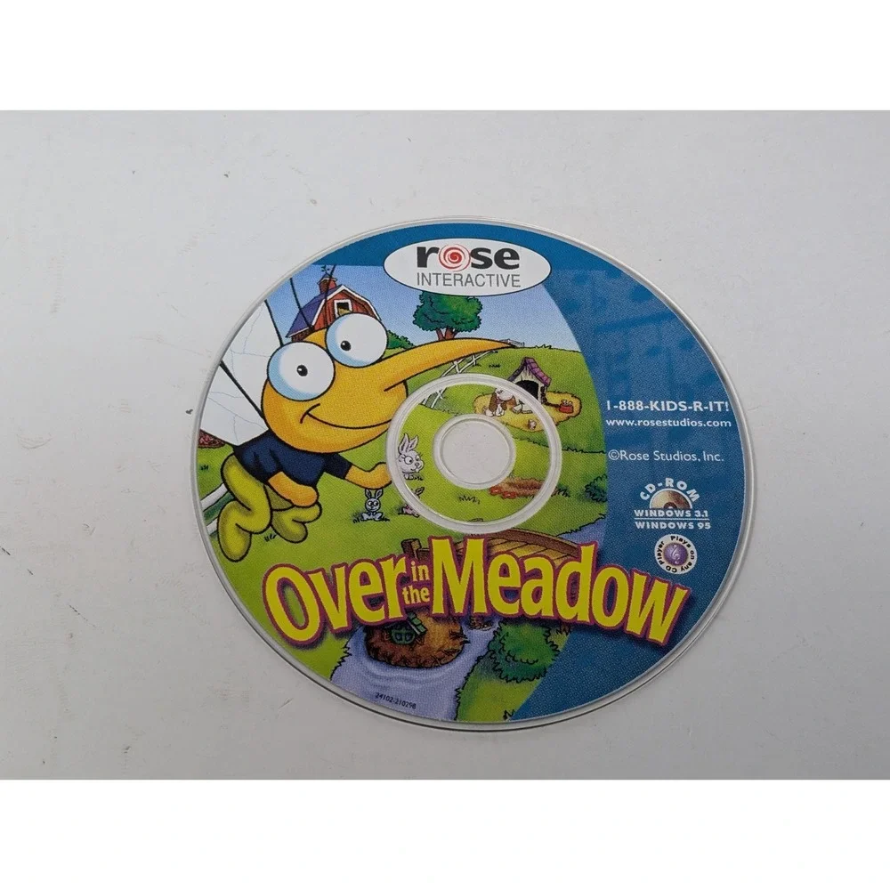 Through The Woods & Over In The Meadow Rose Interactive PC‎ Game Vintage Lot